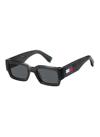 Unisex UV Protection Rectangle Sunglasses - Tj 0086/S Grey 49 - Lens Size 49 Mm 