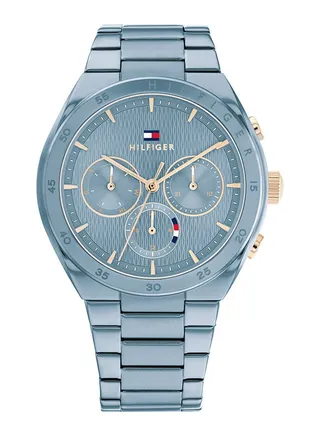 Women Analog Round Shape Stainless Steel Wrist Watch 38 mm 