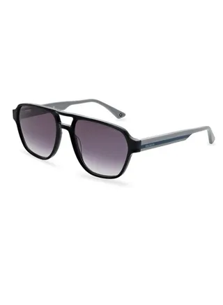 Men's Square Sunglasses - HSK3345 - Lens Size: 55 Mm 