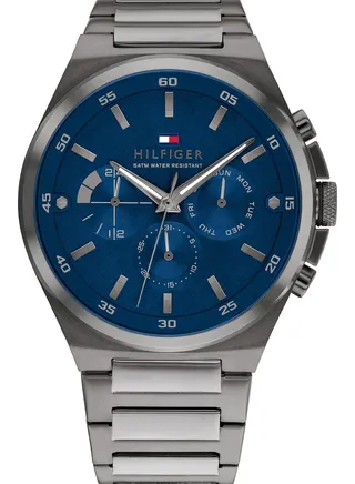 Men's Analog Round Shape Stainless Steel Wrist Watch 1792089 - 46 Mm 