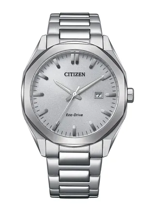 Men's Analog Round Shape Stainless Steel Wrist Watch BM7600-81A - 41 Mm 