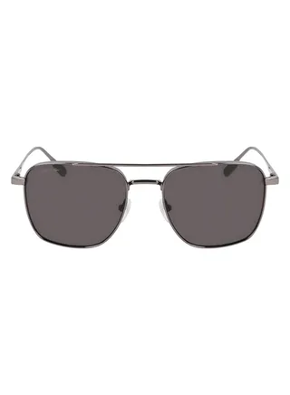 Men's UV Protection Rectangular Sunglasses - L261S-035-5519 - Lens Size: 55 Mm 