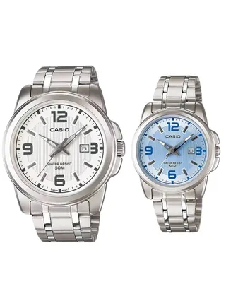 Quartz Stainless Steel Couple Watch MTP-1314D-7AVDF/LTP-1314D-2AVDF 