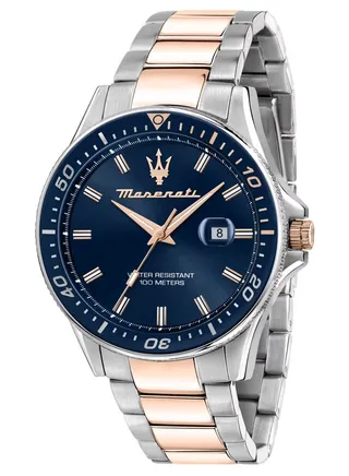 Maserati Sfida Analogue Blue Dial Watch R8853140003 