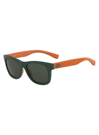Full-Rim Injected Rectangle Lacoste Suns L3617S 4817 (318) Matte Olive 