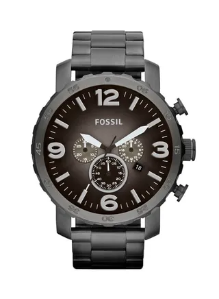 men Water Resistant Chronograph Watch JR1437 - 50 mm - Grey 