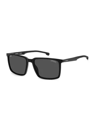 Men's UV Protection Rectangular Sunglasses - Carduc 023/S Black 56 - Lens Size: 56 Mm 