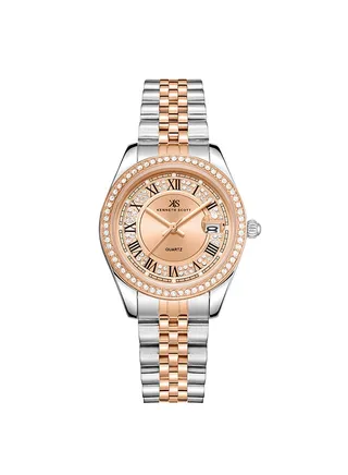 Women's Analog Tonneau Shape Stainless Steel Wrist Watch K23544-KBKK - 36 Mm 