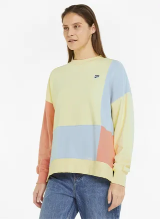 Downtown Longsleeve Womens Crew Neck Sweatshirt 