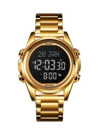 Men's Alloy Digital Watch J4610G-B - 35 mm - Gold 