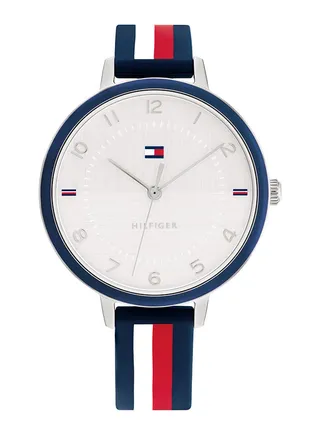 Women Analog Round Shape Silicone Wrist Watch 38 mm 