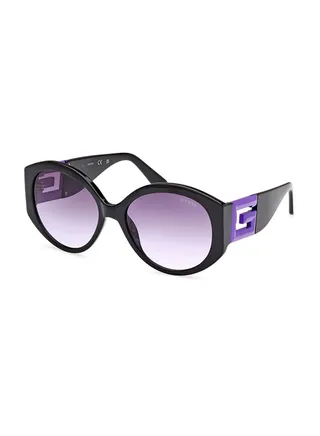 Women's Round Sunglasses - GU7917 83Z - Lens Size: 56 mm 