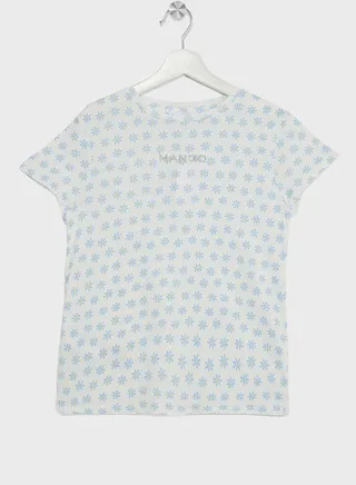 Kids Text Print T-Shirt 