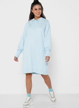 Hooded Mini Dress 