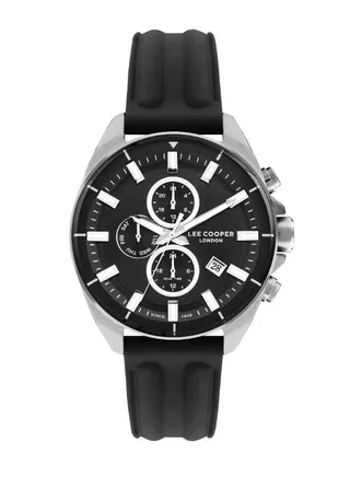 LEE COOPER Men's Multi Function Black Dial Watch - LC07881.351 