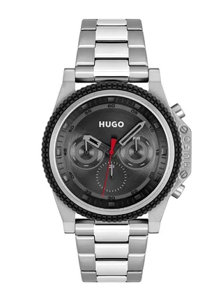 Men's Analog Round Shape Stainless Steel Wrist Watch 1530347 - 46 Mm 