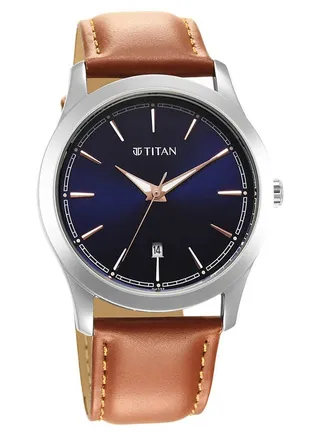 Leather Analog Wrist Watch 1823SL07 