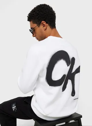 Logo Crew Neck Sweatshirt