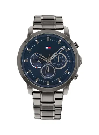 Men's Jameson Round Shape Metal Chronograph Wrist Watch 46 mm - Grey - 1791796 