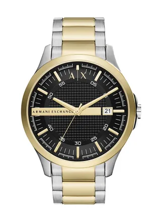Men's Analog Round Shape Stainless Steel Wrist Watch AX2453 - 46 Mm 