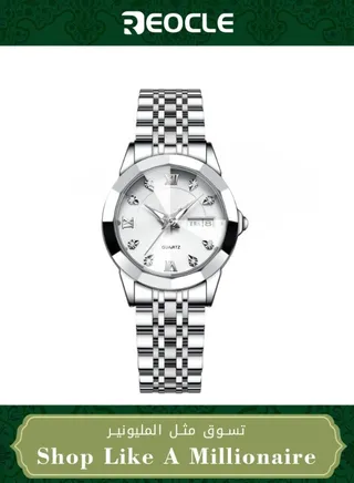 Women's Watch New Waterproof Luminous Dual Calendar Watch Women's Casual Simple Business High-definition Luminous 30 Meters Depth Waterproof 