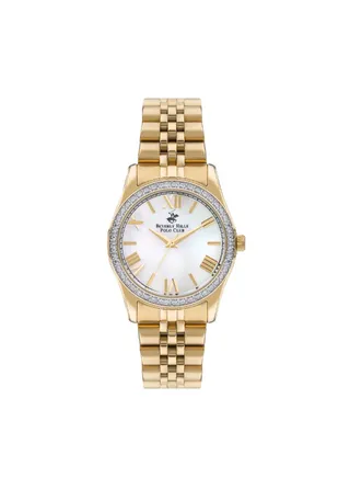 Women's Analog Round Shape Metal Wrist Watch BP3383C.120 - 34 Mm 
