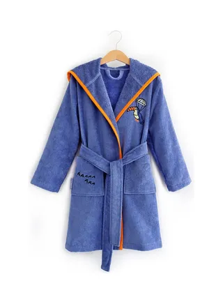 Flying Toucan Kids Bath Robe Lilac 72x42x42cm 