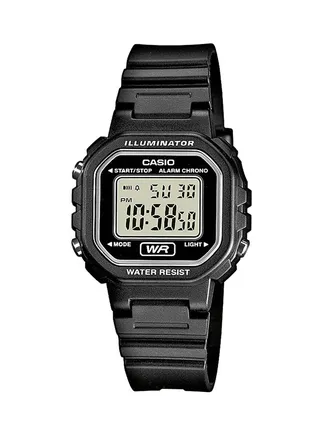 Men's Vintage Digital Watch La-20Wh-1Adf - 30 mm - Black 