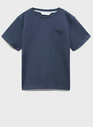 Kids Slogan Crew Neck T-Shirt 