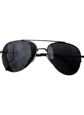 Classic half frame sunglasses 
