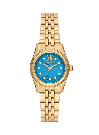 Women's Analog Round Shape Stainless Steel Wrist Watch MK4813 - 26 Mm 