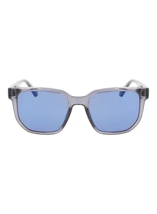 Men's Full Rim Injected Square Sunglasses CKJ22611S 5519 (050) Grey 