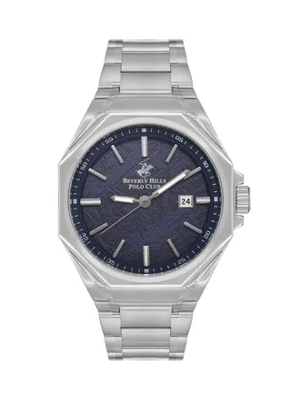 Men's Analog Round Shape Metal Wrist Watch BP3544X.390 - 43 Mm 