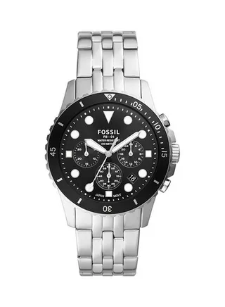 Men's Stainless Steel Chronograph Wrist Watch Fs5837 - 42 mm - Silver 