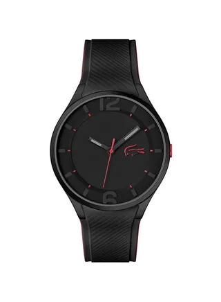 Men's Analog Round Shape Silicone Wrist Watch 2011235 - 44 Mm 