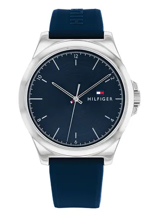 Men's Analog Round Shape Silicone Wrist Watch 1710616 - 42 Mm 