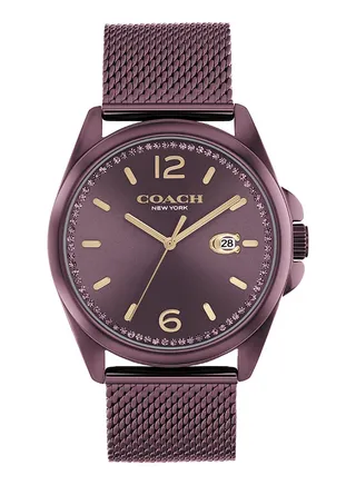 Women's Analog Round Shape Stainless Steel Wrist Watch 14504252 - 41 Mm 