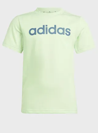 Little Kids Linear Cotton T-Shirt 