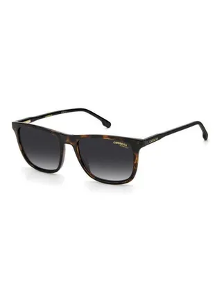 Carrera Rectangular Sunglasses, Tortoise with Dark Grey Gradient Lenses CR 261/S 086 9O Lens Size: 53mm 