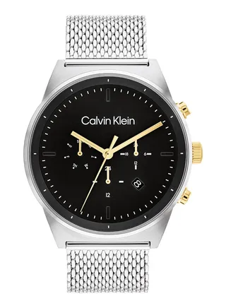 Men's Analog Round Shape Stainless Steel Wrist Watch 25200296 - 44 Mm 