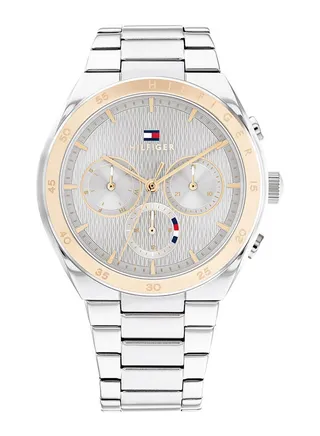 Women Analog Round Shape Stainless Steel Wrist Watch 38 mm 