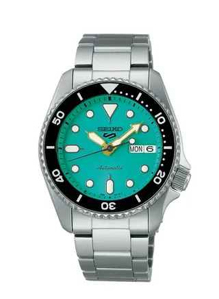 5 Automatic Analog Day & Date 38mm Stainless Steel Watch SRPK33K1 