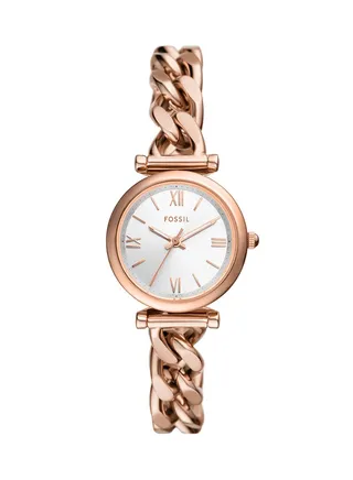 Women's Analog Round Shape Stainless Steel Wrist Watch ES5330 - 28 Mm 