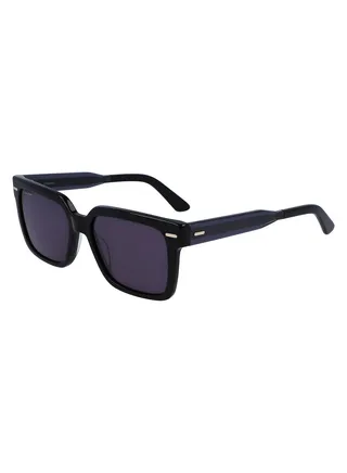 Full Rim Acetate Rectangle Calvin Klein Sun Ck22535S 5517 (001) Black 