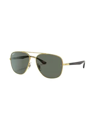 Classic Square Sunglasses S/RB3683-001/58-56 - Lens Size: 56mm - Gold 