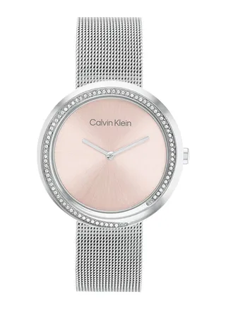 Twisted Bezel Women's Stainless Steel Wrist Watch - 25200149 