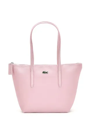 Lacoste handbag medium size light pink 