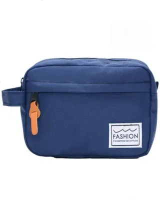 Men's Travel Toiletry Organizer Bag, Bathroom Bags (Blue Water-resistant ), Blue 