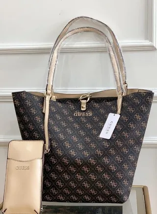 ORIGINAL GUESS ALBY TOGGLE TOTE BAG 