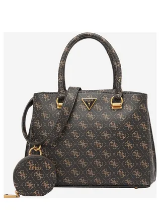 GUESS Womens Alexie Satchel Bag Satchel Bag 
